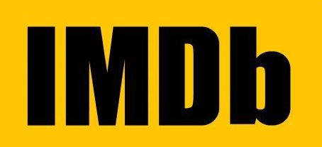 The imdb logo is black and yellow on a yellow background.