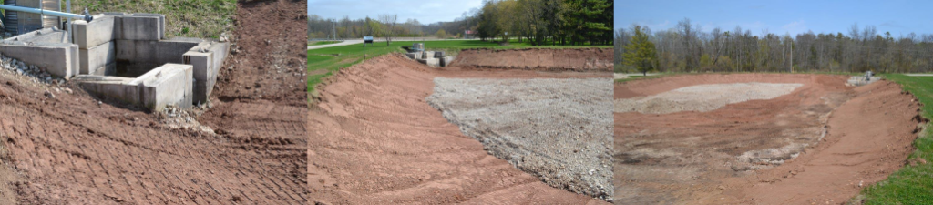 projects supported drainage ditch