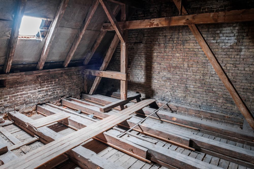 Old Attic Interior