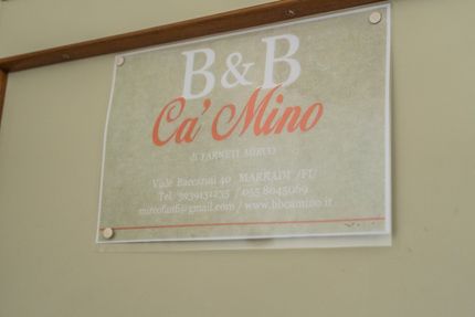 biglietti da visita B&B