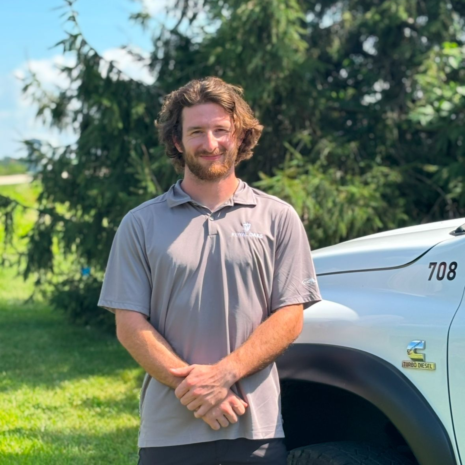 Royal Oaks Groundsman and Climbing Arborist Apprentice Josh O'Malley