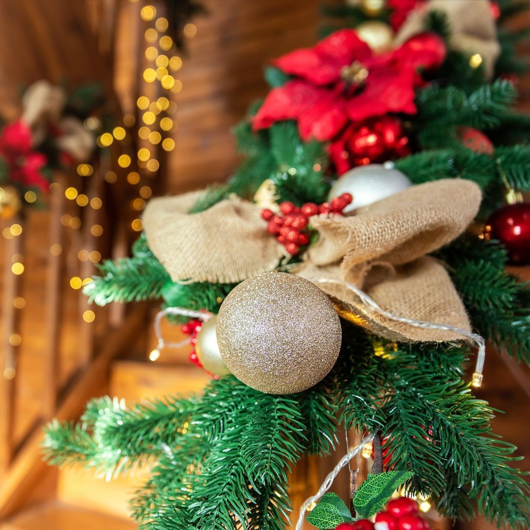 Christmas Garland home decor in Virginia Beach VA