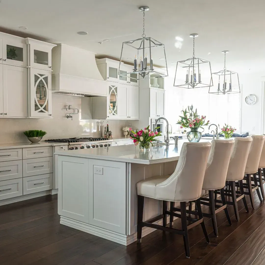 Features to entertain guests in custom home in Virginia Beach