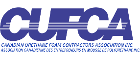 Logo CUFCA : texte bleu, sigle avec lignes horizontales, nom de l'association en anglais et en français.