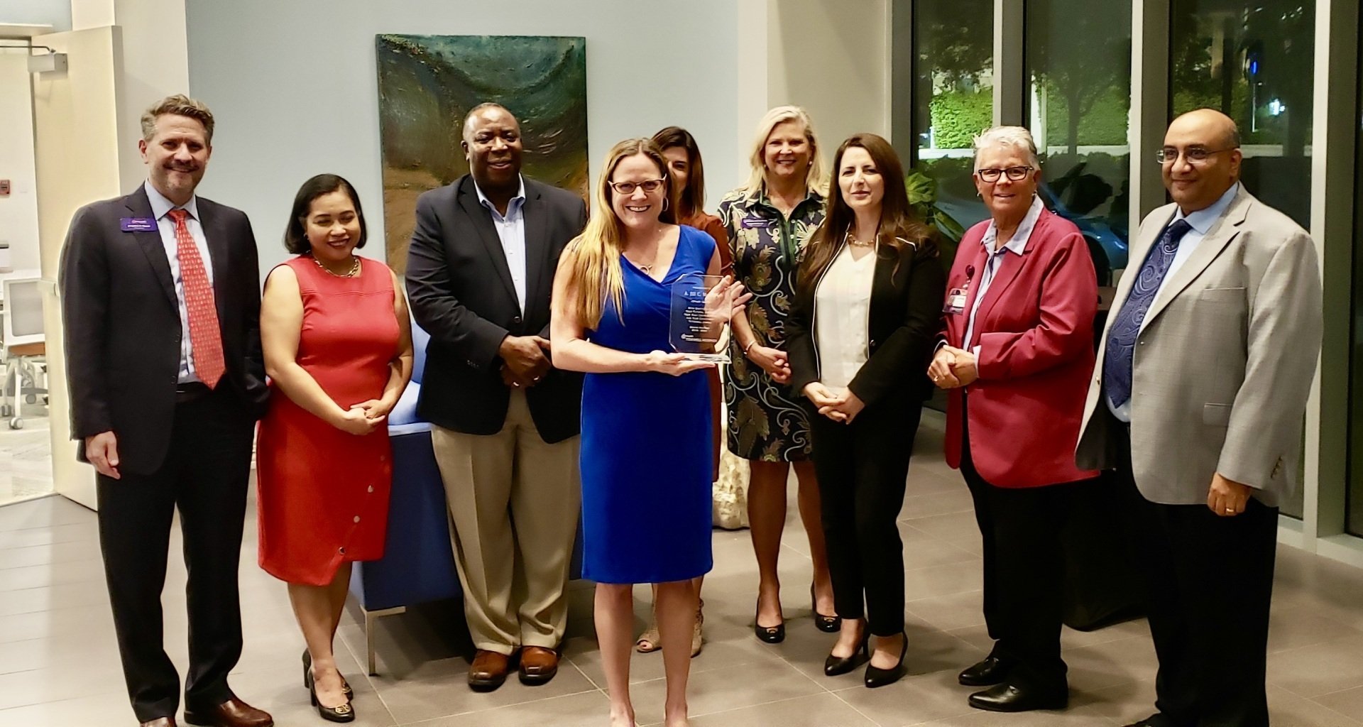 Tidewell Foundation held an award presentation party for McCrory