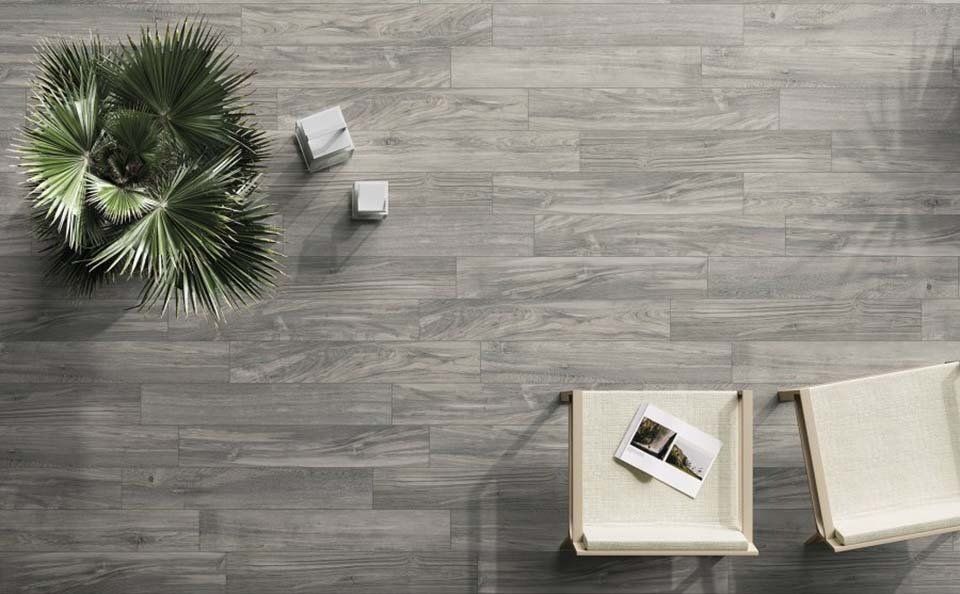 Grès effetto parquet