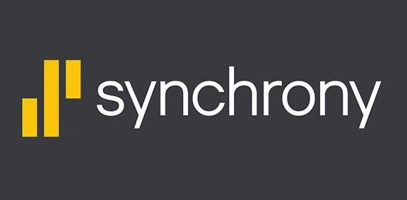 The Synchrony logo features the word