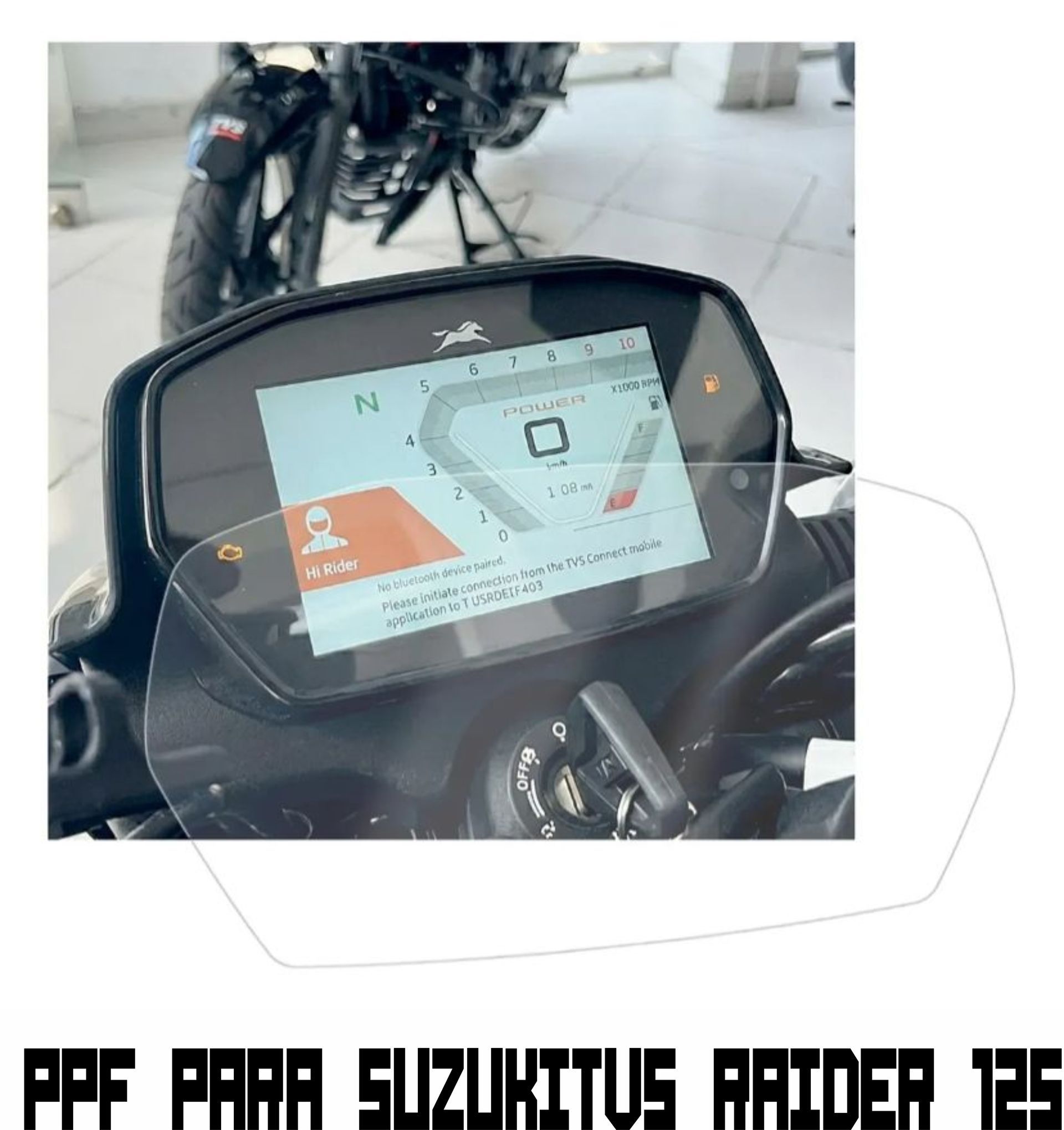 PPF PARA SUZUKI TVS RAIDER 125