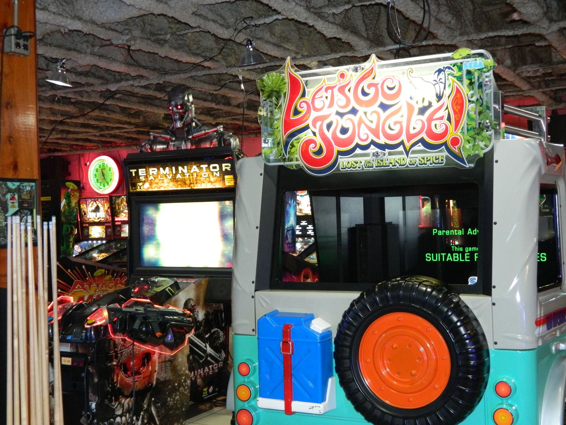 Arcade machines: 