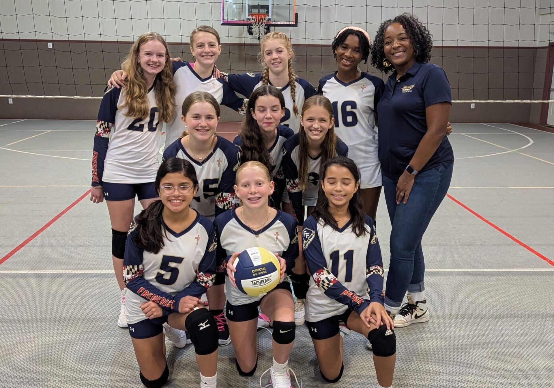 Force AThletics MS-A team volleyball 2025