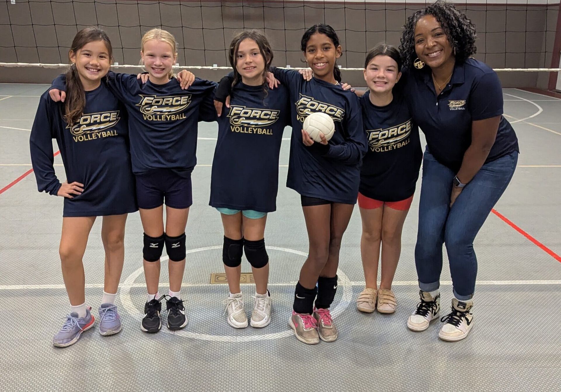 Force Athletics MS-B team volleyball 2025