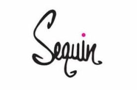 The word seguin is written in black on a white background.