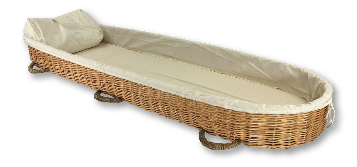 Green burial shroud / natural burial shroud