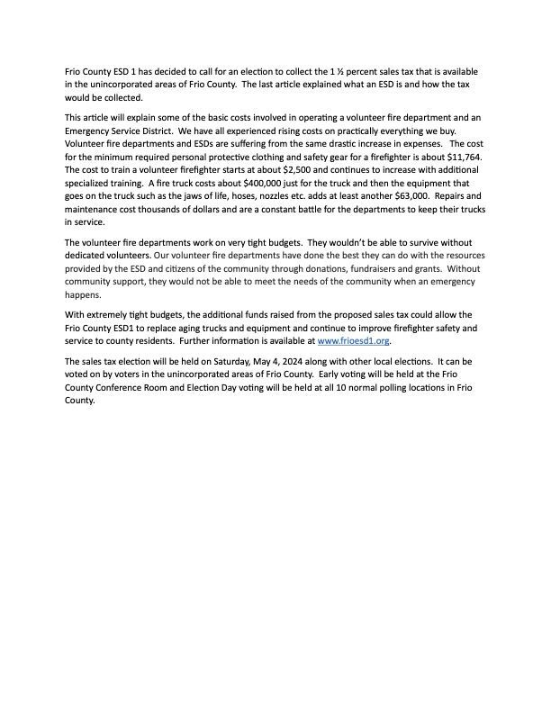 A page of a white paper with a news article on it.