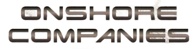 Onshore Companies logo in black and silver text on a white background