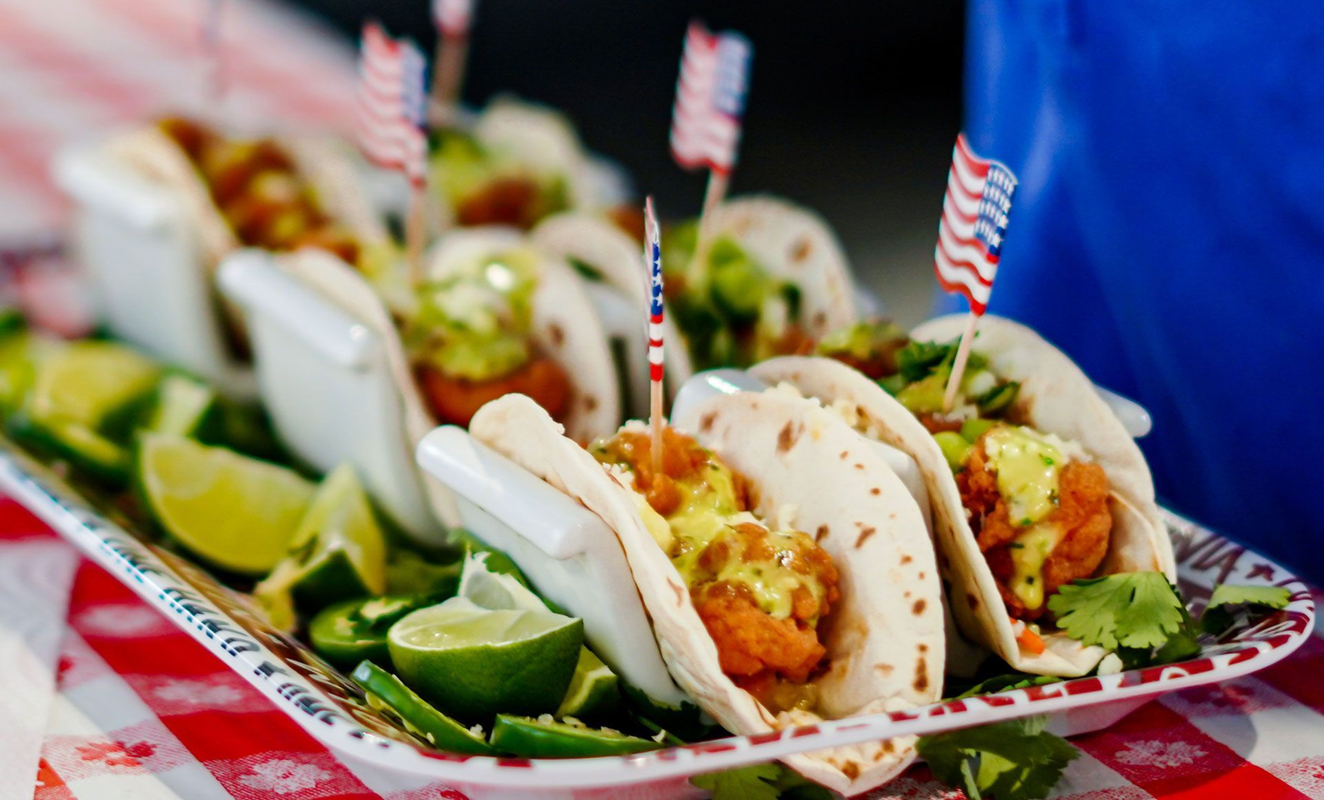 shrimp tacos