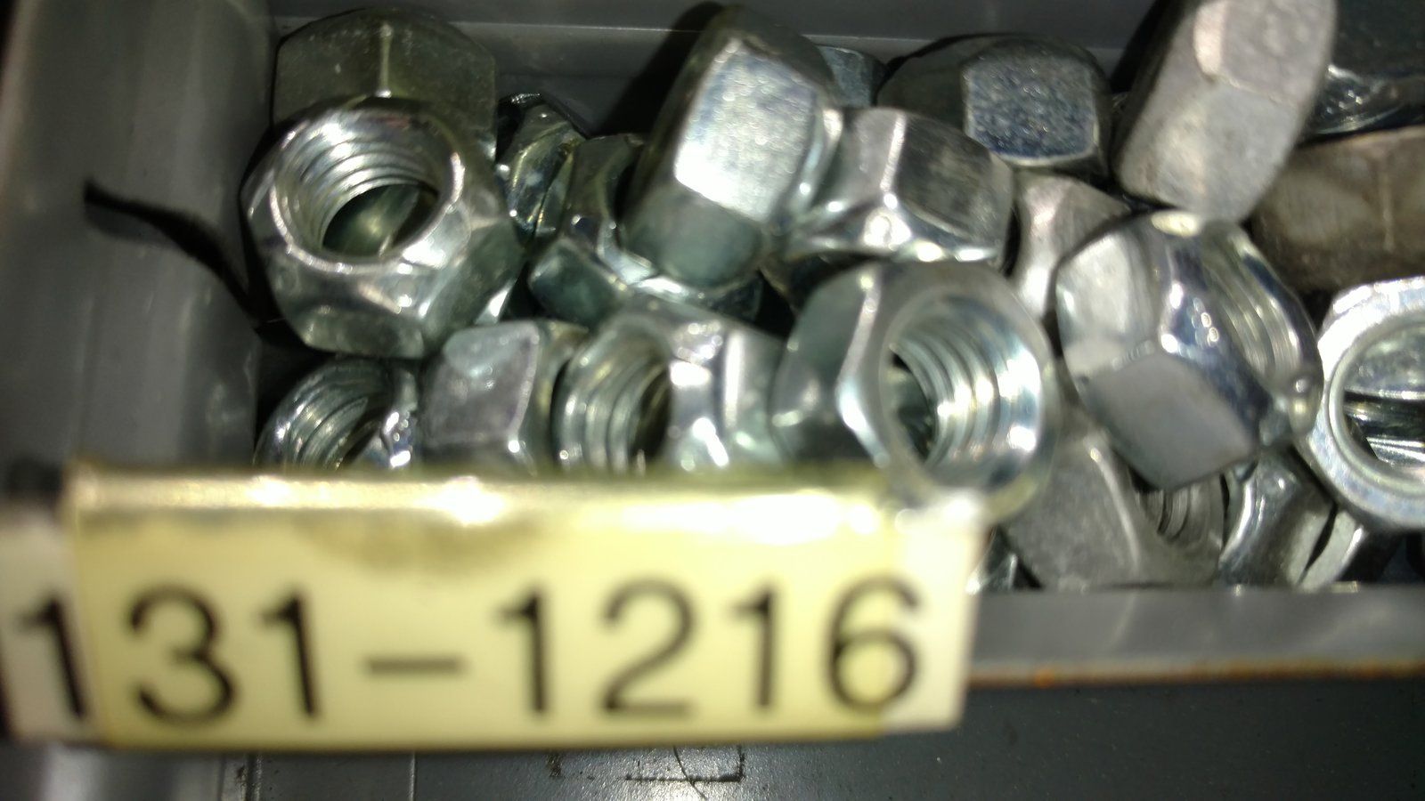 131-1216 NUT - 3/8 LOCK NUT HEX