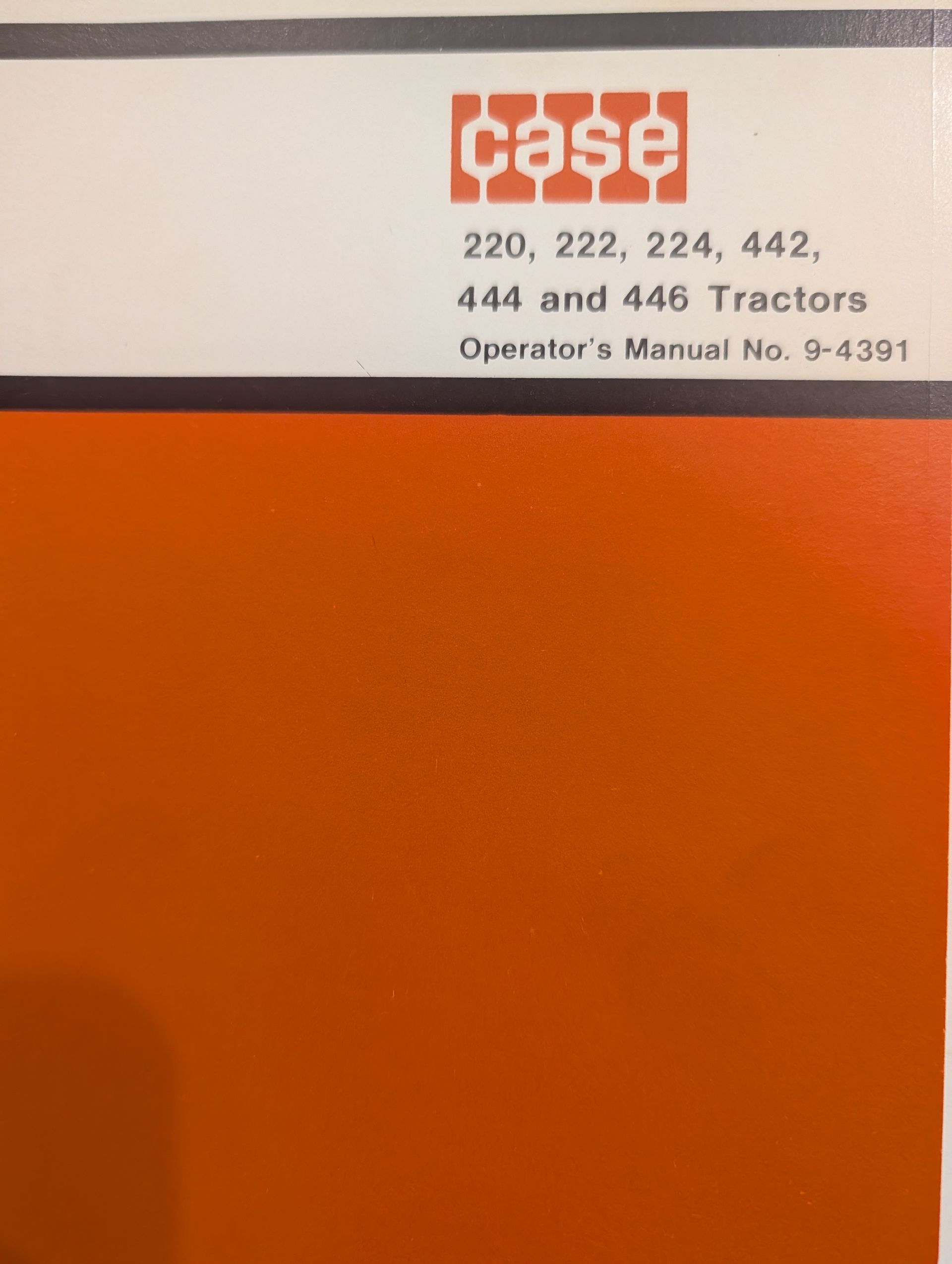 9-4391 OM 220 222 224 444 446