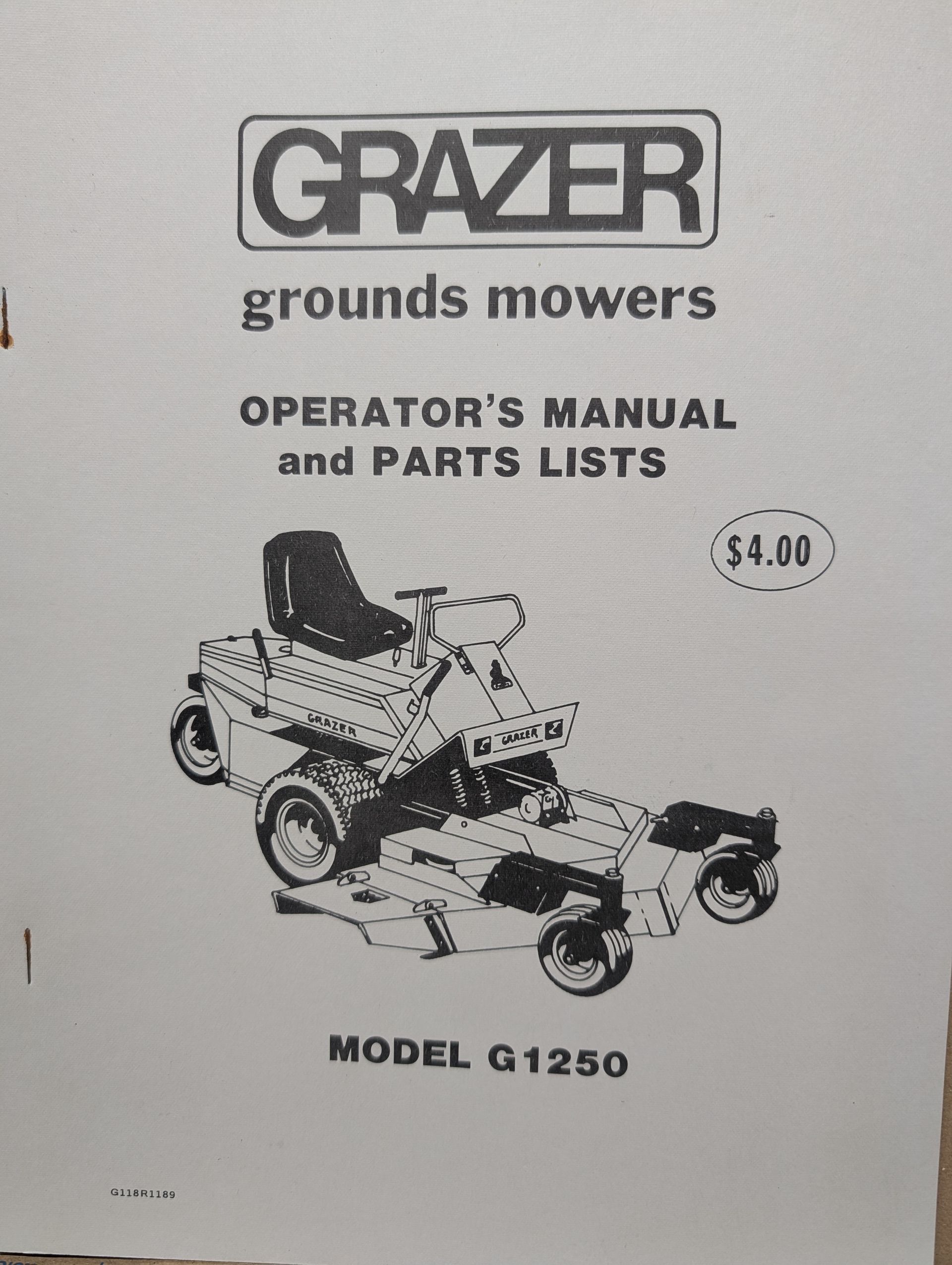 G118R1189 OM PC GRAZER G1250