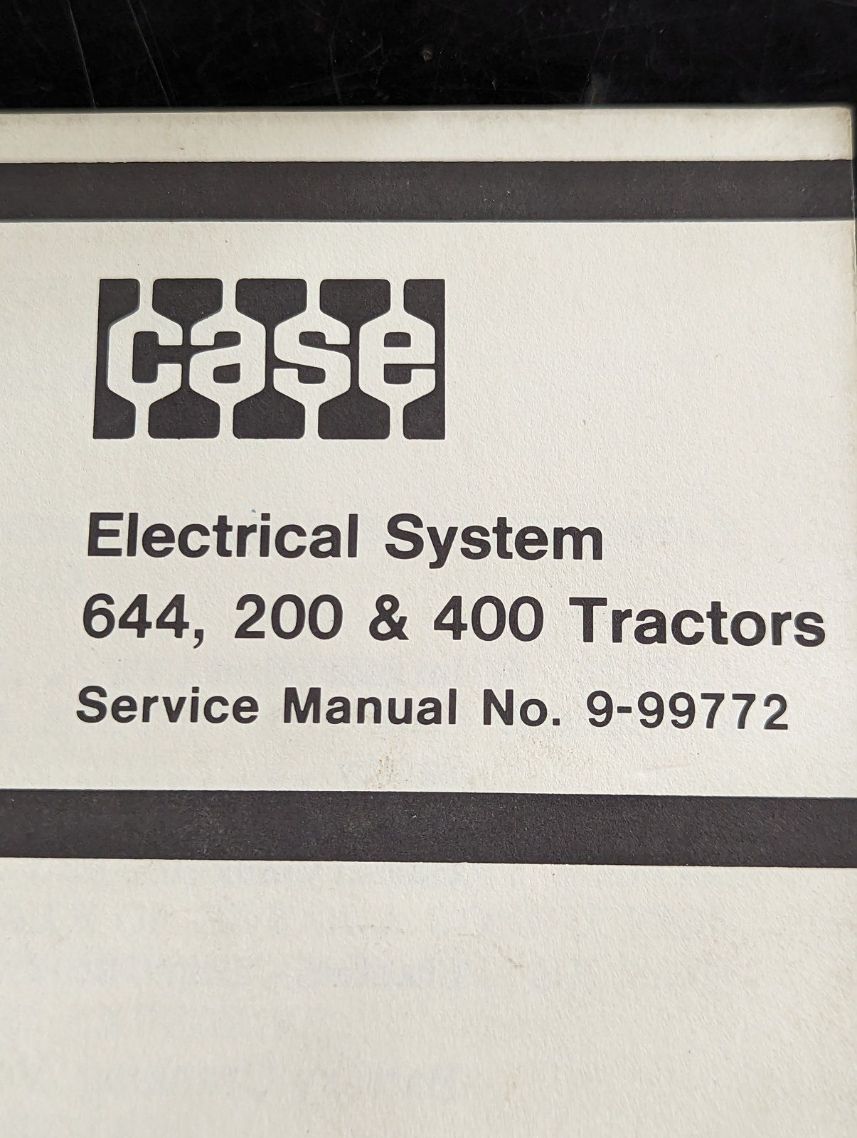 9-99772 SM: ELECTRIC SYSTEM W/ STARTER GENERATORS 210 220 222 224 442 444 644 - copy