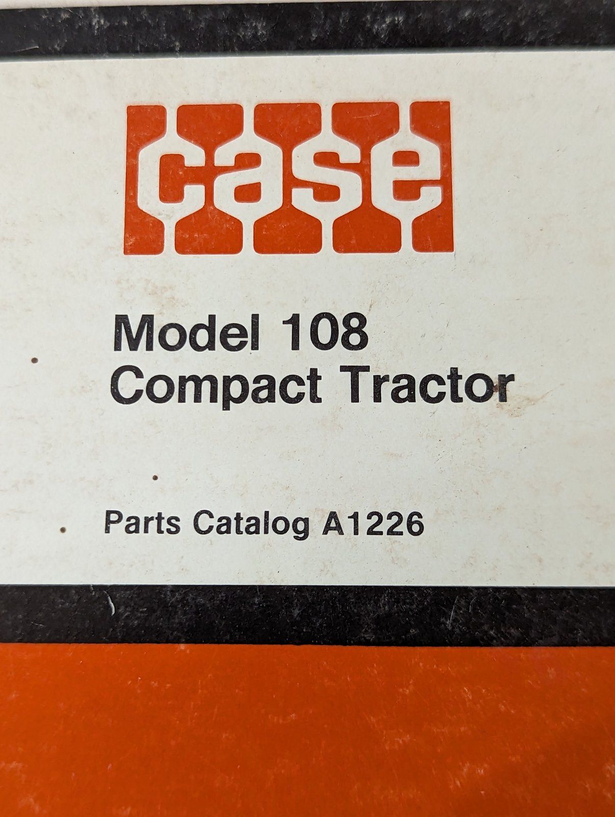A1226 PC: MODEL 108 COMPACT TRACTOR
