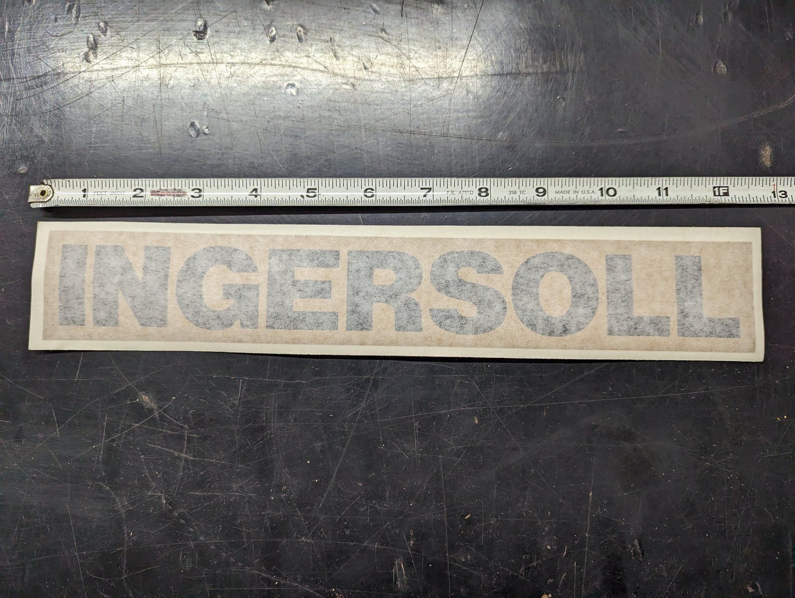 C34769 DECAL - INGERSOLL