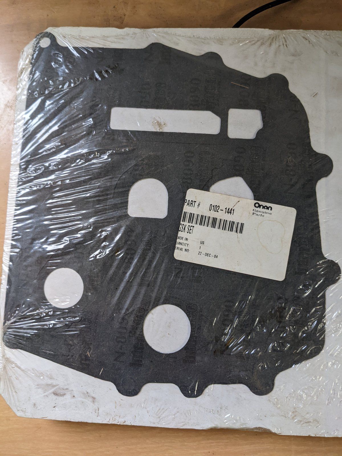 102-1441 ONAN Gasket Kit E125H E140H ZX390 OL13 - Ingersoll/Case Tractor Part