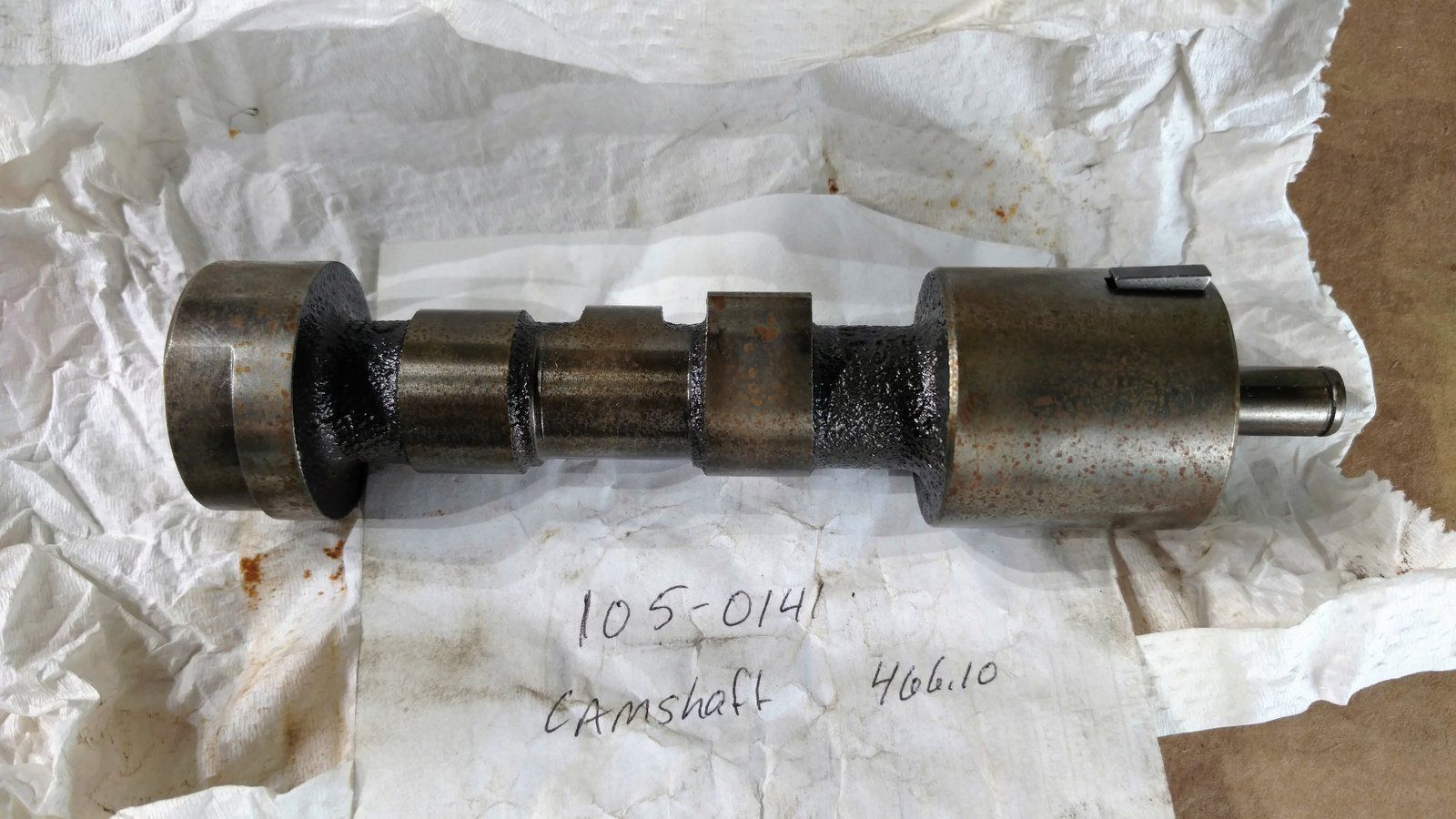 105-0141 CAMSHAFT ONAN - Ingersoll/Case Tractor Part