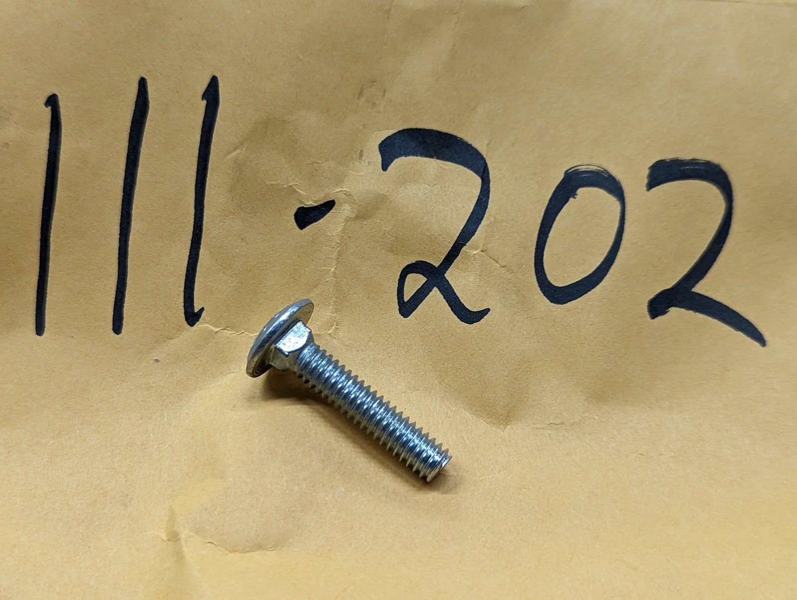 111-202 BOLT CARR 5/16-18X .75(S) - Ingersoll/Case Tractor Part