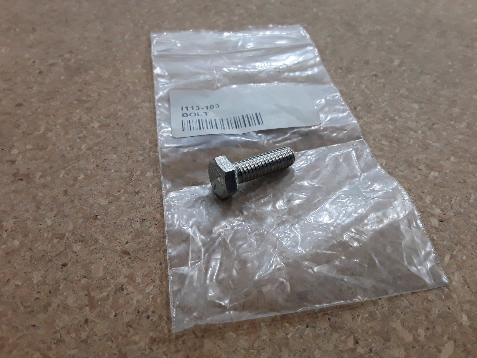 113-103 BOLT 5/16-18 X 1 HX HD GR5 ZP C35124 - Ingersoll/Case Tractor Part