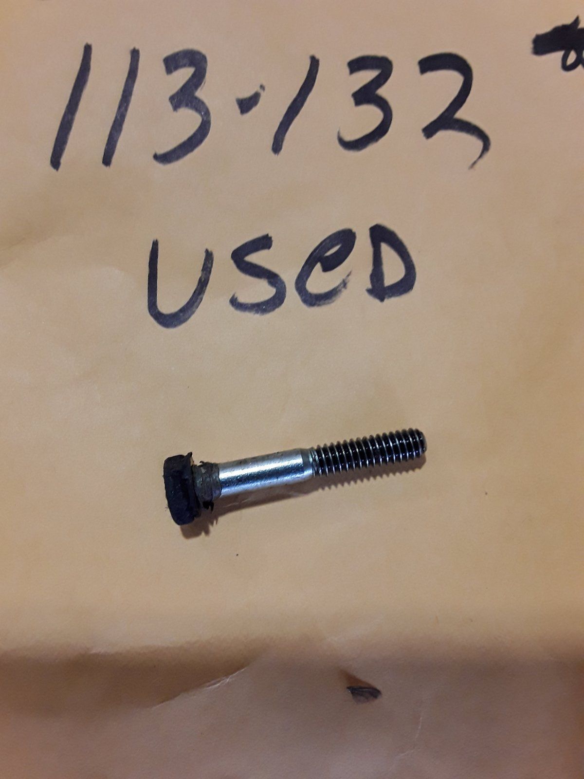 113-132 USED BOLT 1/4-20x1-3/4 HX HD GR5 ZP - Ingersoll/Case Tractor Part