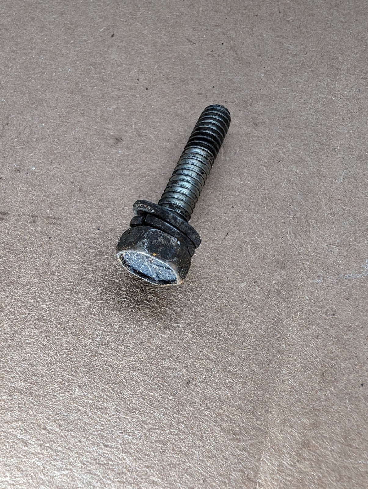113-17 USED BOLT 1/4-20 X 1-1/4 HX HD GR5ZP - Ingersoll/Case Tractor Part