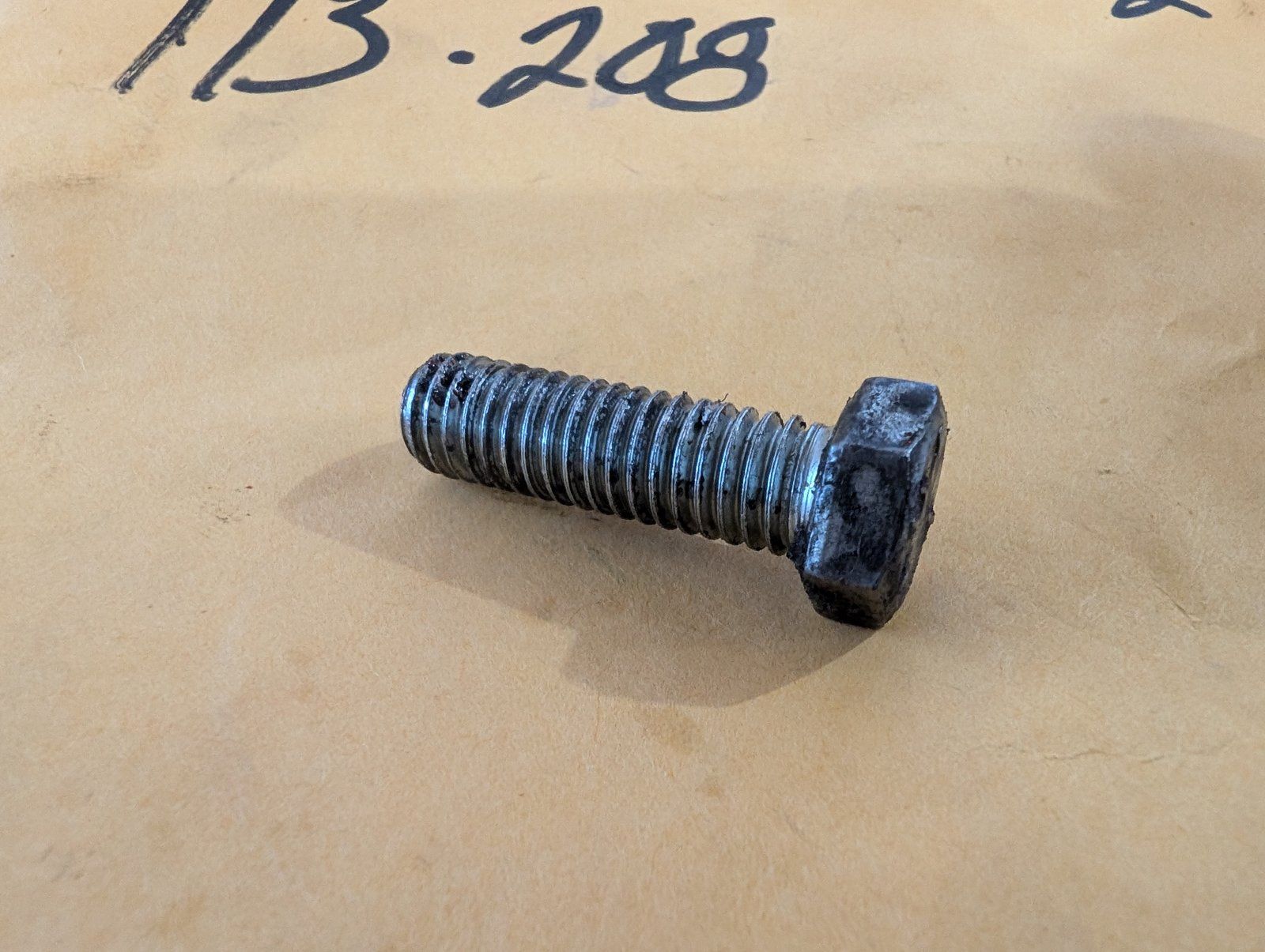 113-204 USED BOLT - Ingersoll/Case Tractor Part