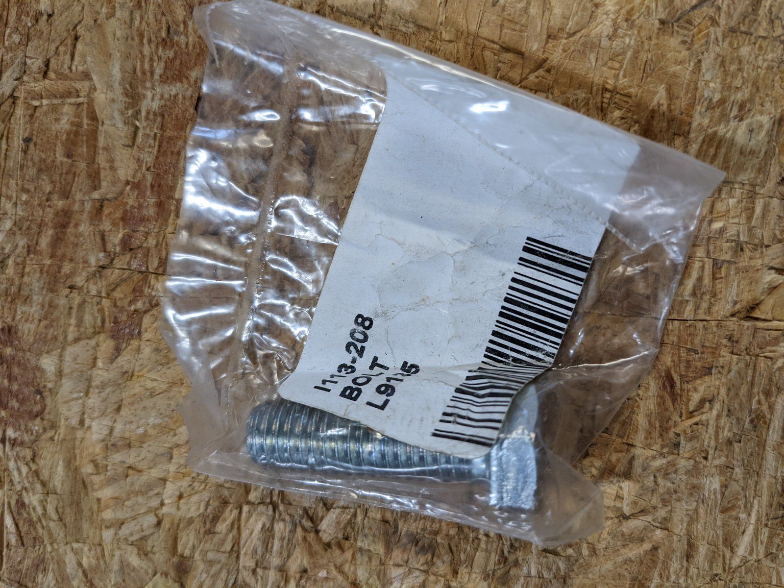 113-208 BOLT 3/8-16x1.25 HXHD GR5 ZP - Ingersoll/Case Tractor Part