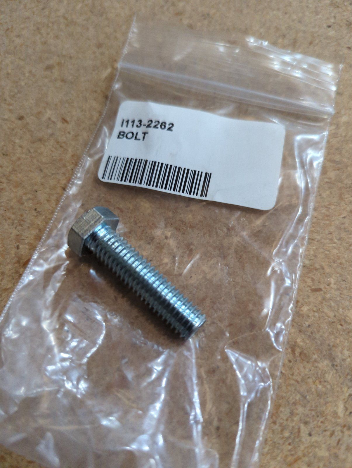 113-2262 BOLT 3/8-16 X 1-1/2 GR5 - Ingersoll/Case Tractor Part