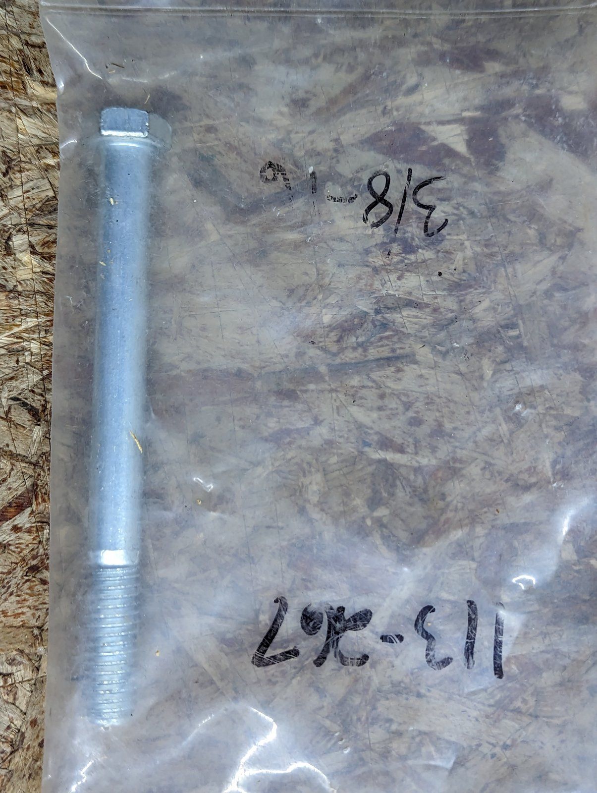 113-267 BOLT 3/8-16 X 4 HX HD GR5 ZP - Ingersoll/Case Tractor Part