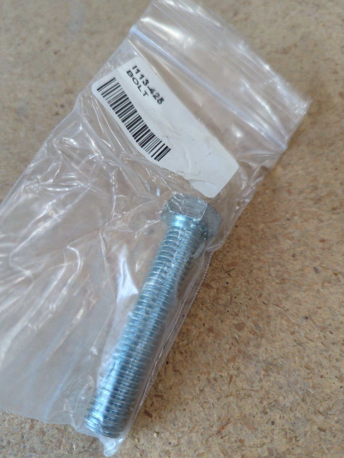 113-425 BOLT 1/2-13 X 3 HX HD GR5 ZP - Ingersoll/Case Tractor Part