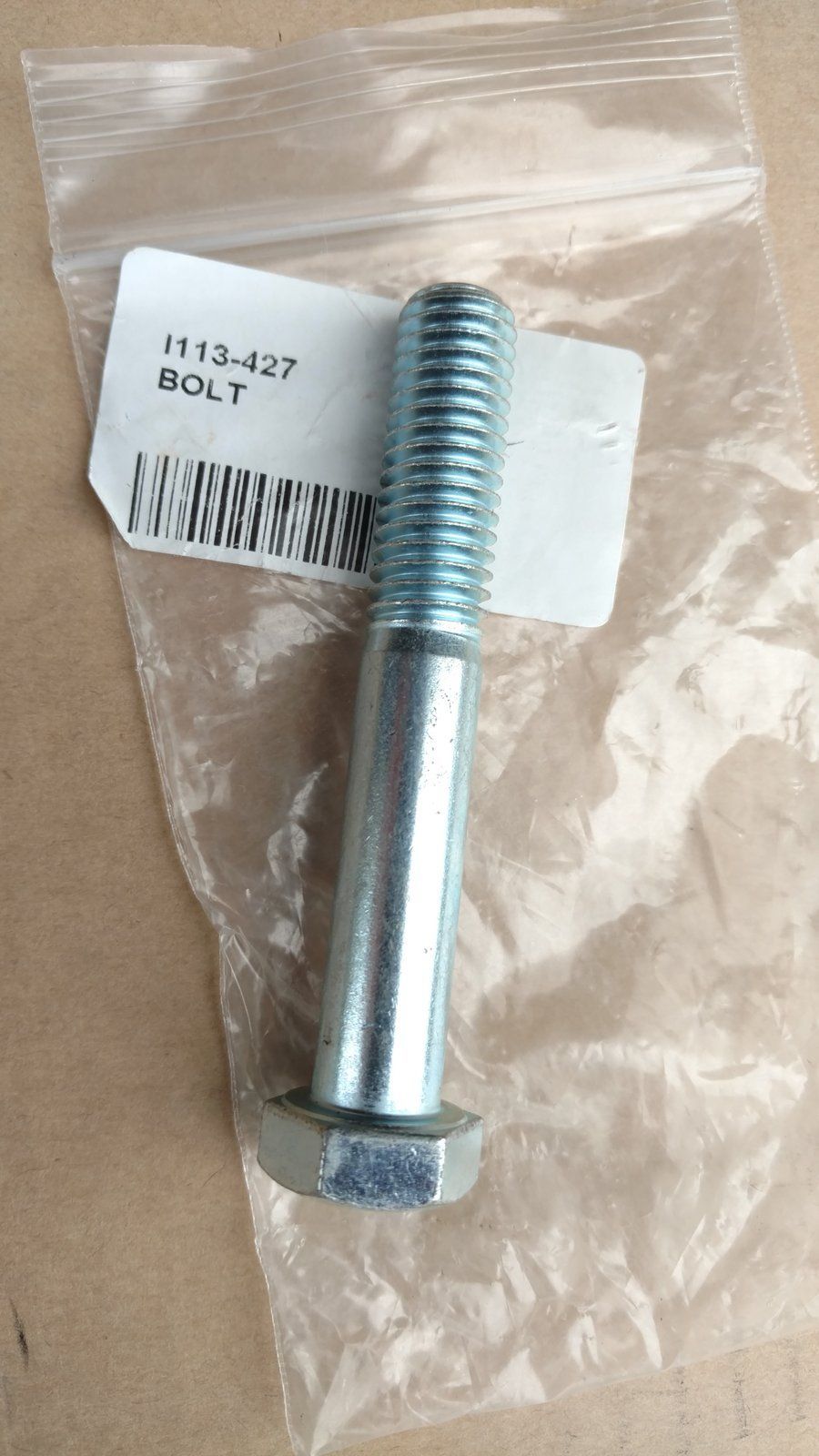 113-427 BOLT 1/2-13 X 3-1/4 HX HD GR5 Z - Ingersoll/Case Tractor Part