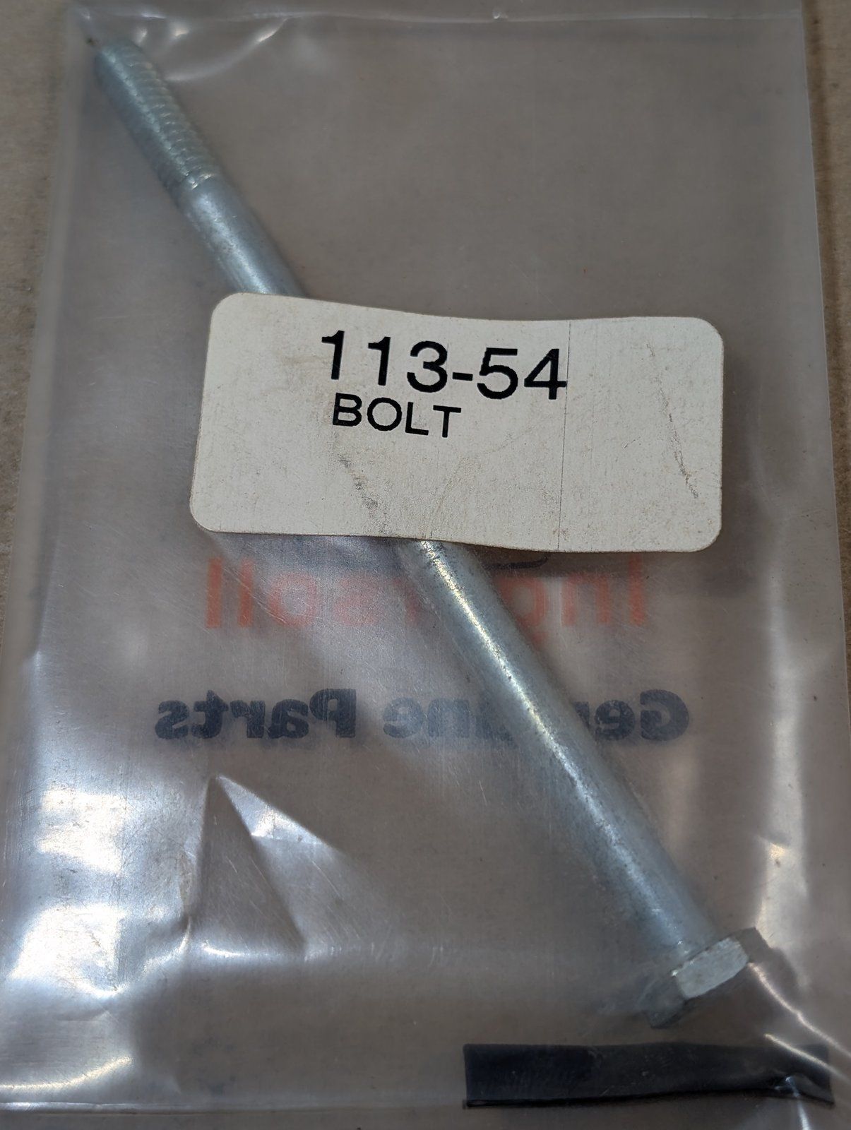 113-54 BOLT 1/4-20 X 4-1/2 HX HD - Ingersoll/Case Tractor Part