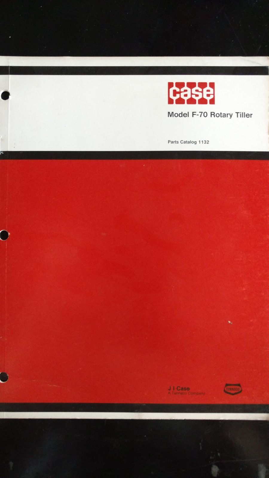 1132 PC F-70 ROTARY TILLER - Ingersoll/Case Tractor Part