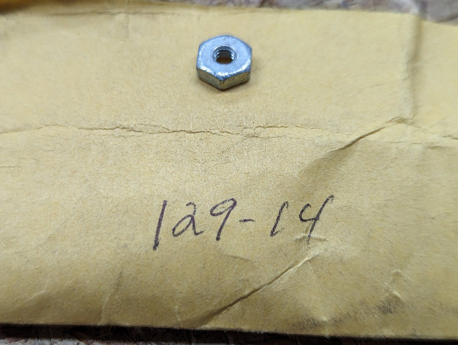 129-14 NUT 5 X 40 NC HEX - Ingersoll/Case Tractor Part