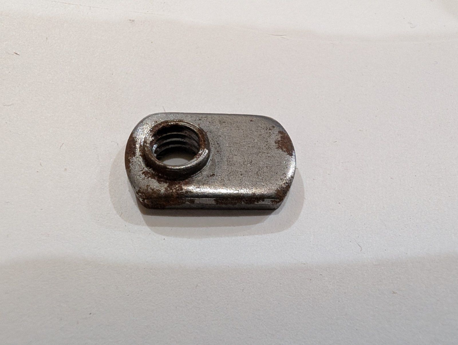 129-440 NUT WELD 5/16-8 SPOT SINGLE TAB - Ingersoll/Case Tractor Part