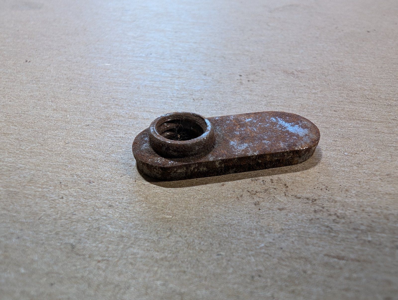 129-711 NUT WELD 5/16-18 SINGLE TAB - Ingersoll/Case Tractor Part