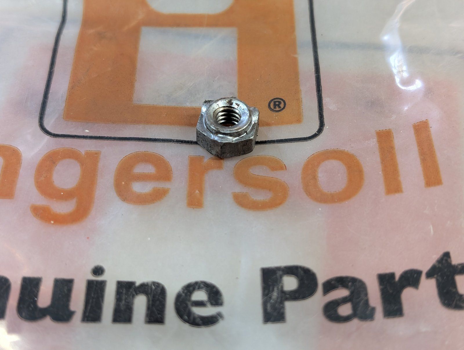 129-750 NUT WELD 1/4-20 HEX LONG PILOT - Ingersoll/Case Tractor Part