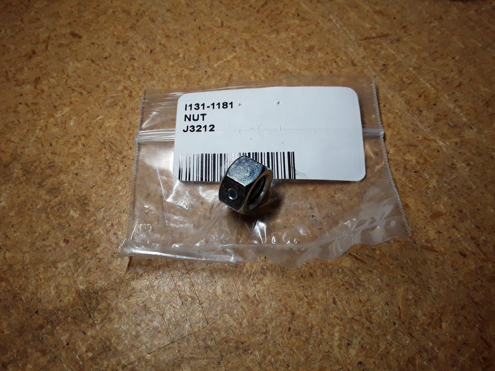 131-1181 NUT 3/8-16 HX CTR LK 131-179 - Ingersoll/Case Tractor Part
