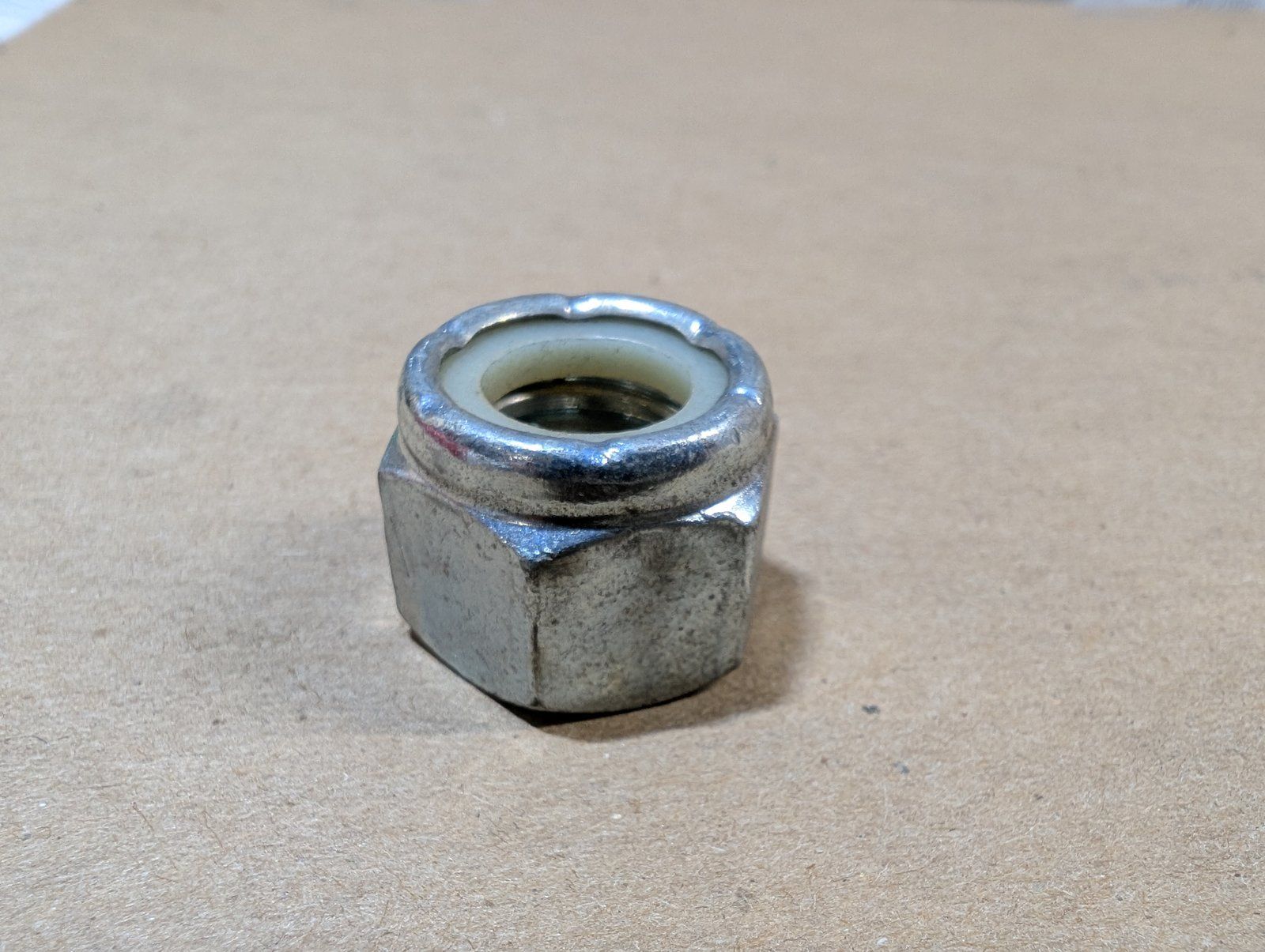 131-70 NUT 12-13 HX ELASTIC LOCK ZP - Ingersoll/Case Tractor Part