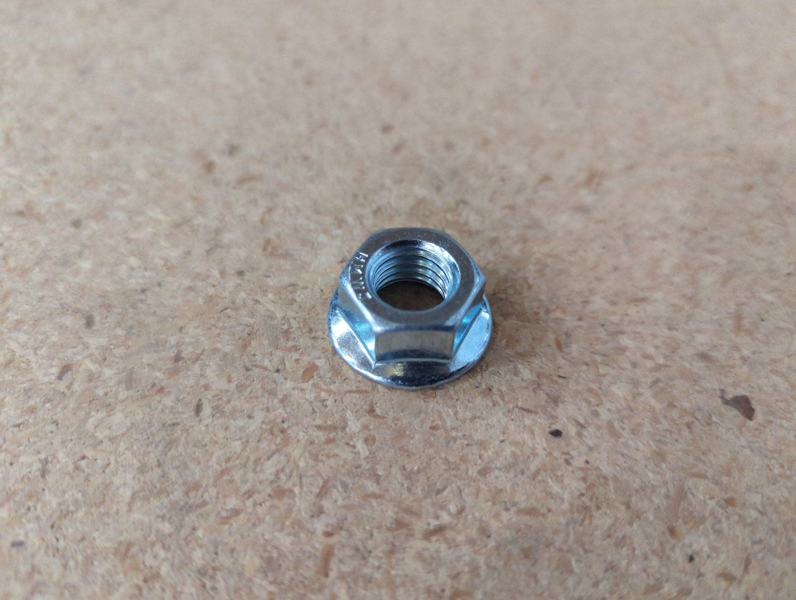 131-930 NUT 1/2-13 HX SERR FL LK ZP - Ingersoll/Case Tractor Part