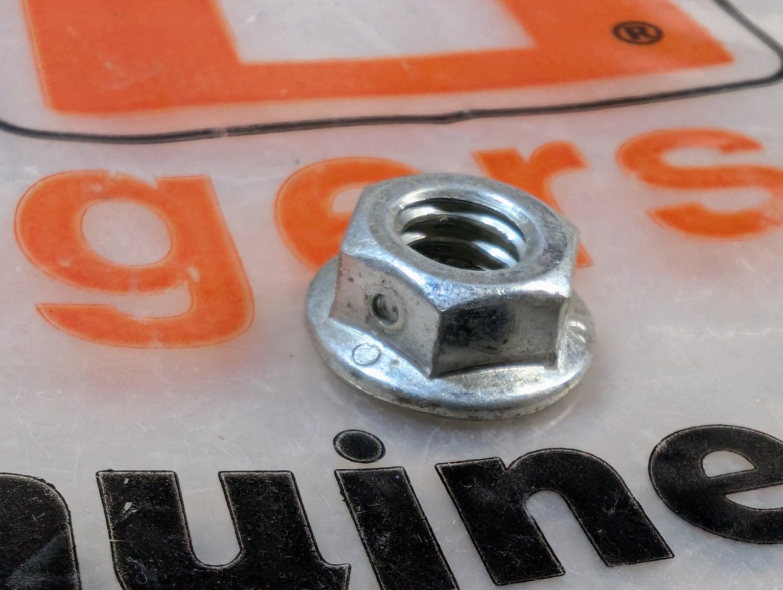 131-C2 NUT 5/16-18 HX FL CTR - Ingersoll/Case Tractor Part
