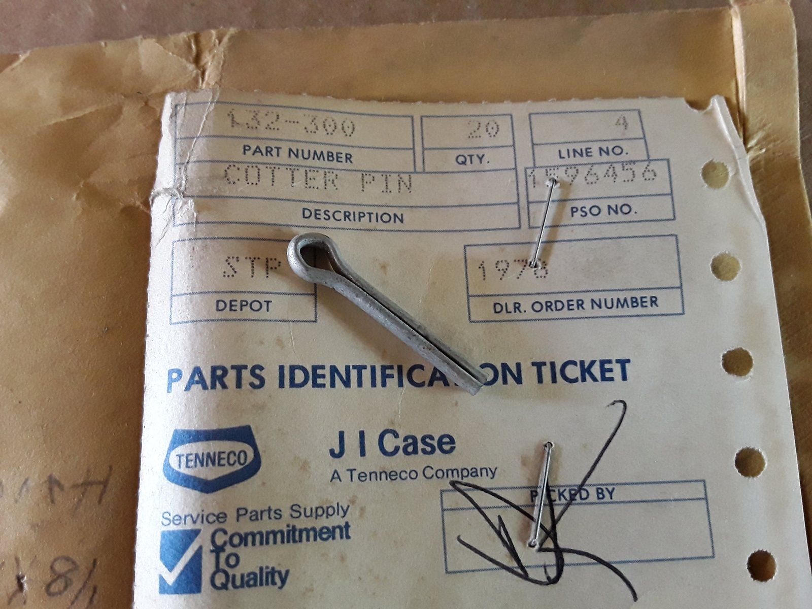 132-300 PIN - COTTER 1/8x7/8