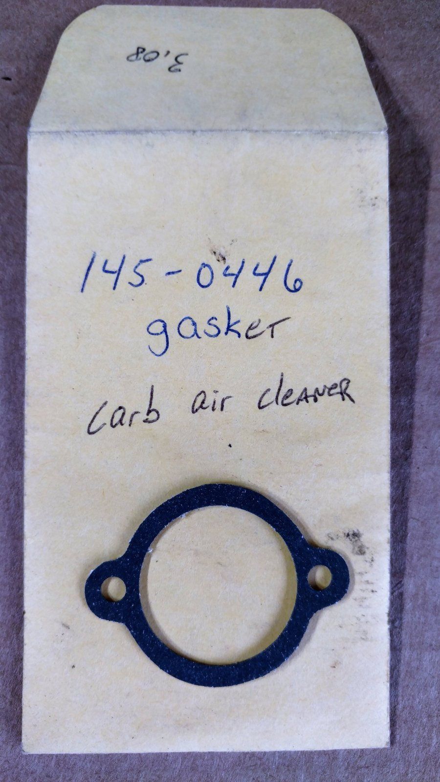 145-0446 GASKET - AIR CLEANER - ONAN - Ingersoll/Case Tractor Part